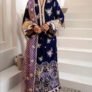 Pakistani Dress velvet sadia asad